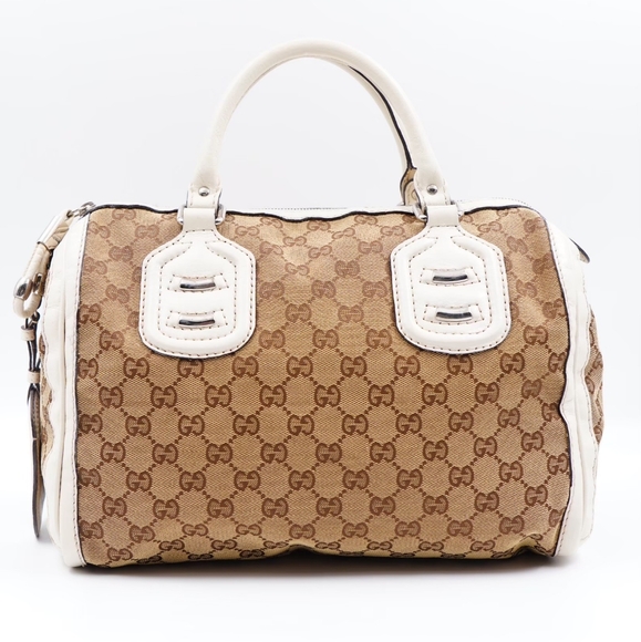 ❤️ GUCCI Monogram Techno Tag Boston - Picture 1 of 16